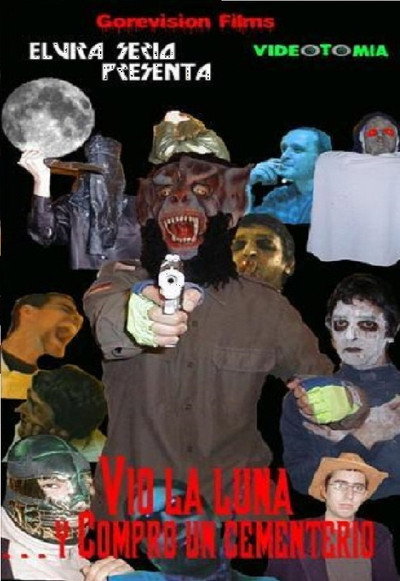 Póster de Vio la luna... y compró un cementerio