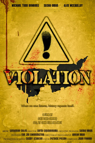 Póster de Violation
