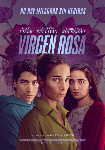 Póster de Virgen Rosa