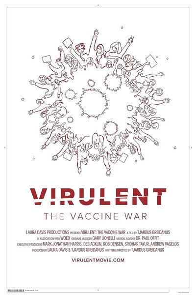 Póster de Virulent: The Vaccine War