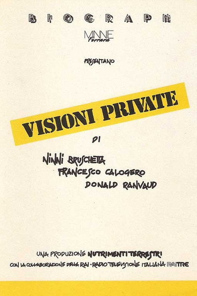 Póster de Visioni private