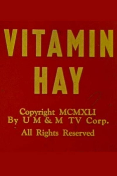 Póster de Vitamin Hay
