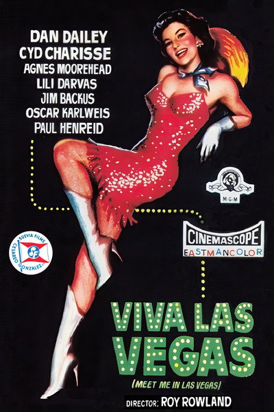 Póster de ¡Viva Las Vegas!