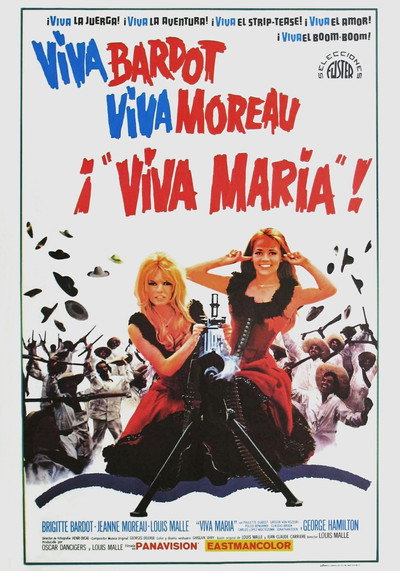 Póster de ¡Viva María!