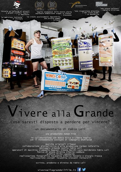 Póster de Vivere alla grande