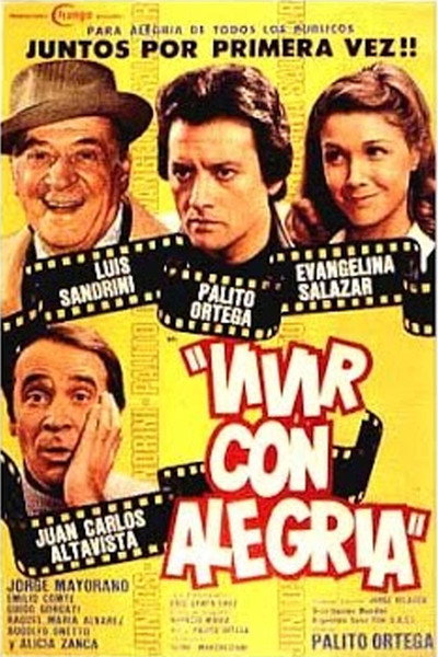 Póster de Vivir con alegría