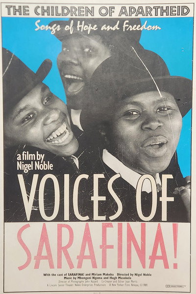 Póster de Voices of Sarafina!