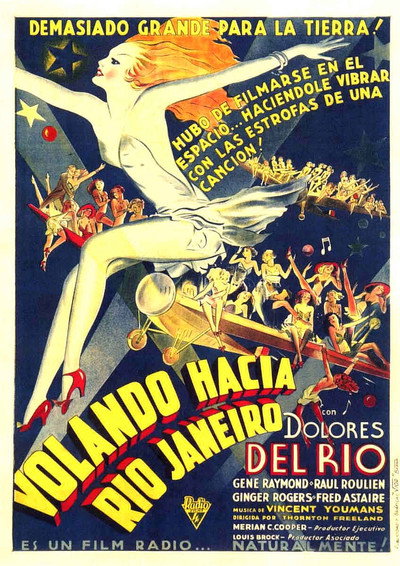 Póster de Volando hacia Río de Janeiro