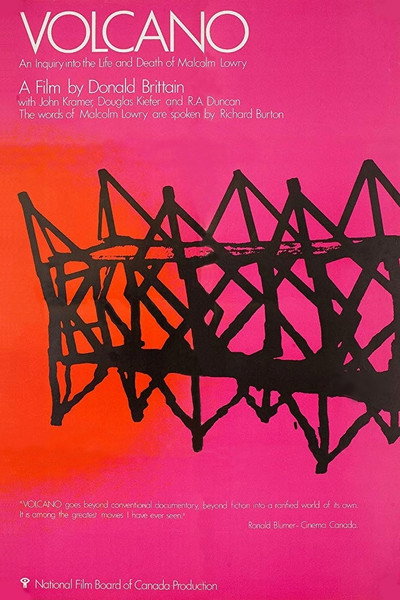 Póster de Volcano: An Inquiry Into the Life and Death of Malcolm Lowry