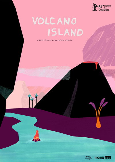 Póster de Volcano Island