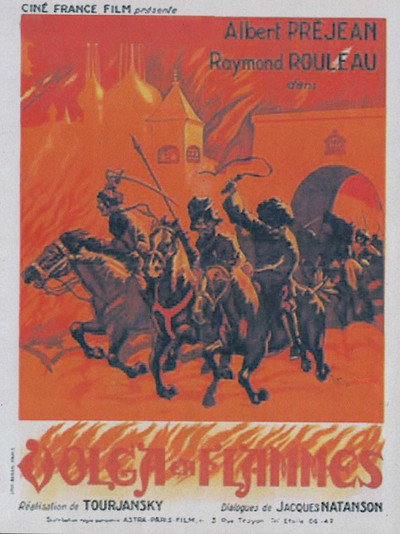 Póster de Volga en llamas