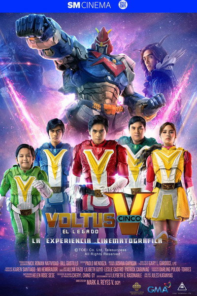 Póster de Voltus V: El Legado - La Experiencia Cinematografica