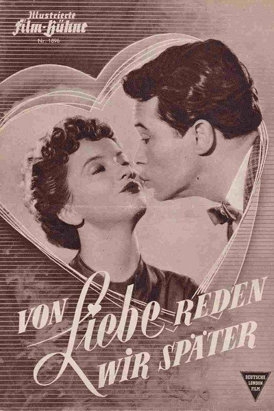 Póster de Von Liebe reden wir später