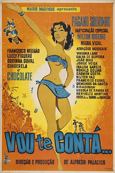 Póster de Vou Te Contá