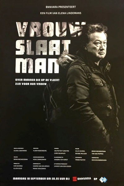 Póster de Vrouw slaat man