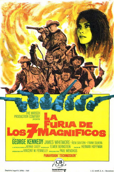 Póster de Vuelven los siete magníficos