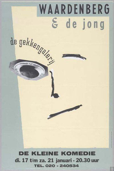 Póster de Waardenberg & de Jong: Gekkengalerij