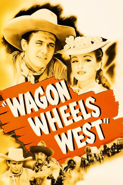 Póster de Wagon Wheels West