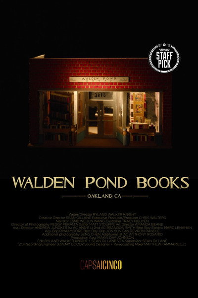 Póster de Walden Pond Books