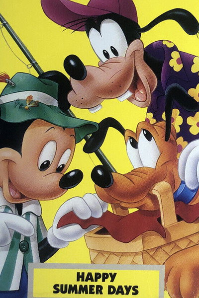 Póster de Walt Disney Cartoon Classics: Happy Summer Days