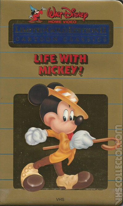 Póster de Walt Disney Cartoon Classics Limited Gold Edition II: Life with Mickey