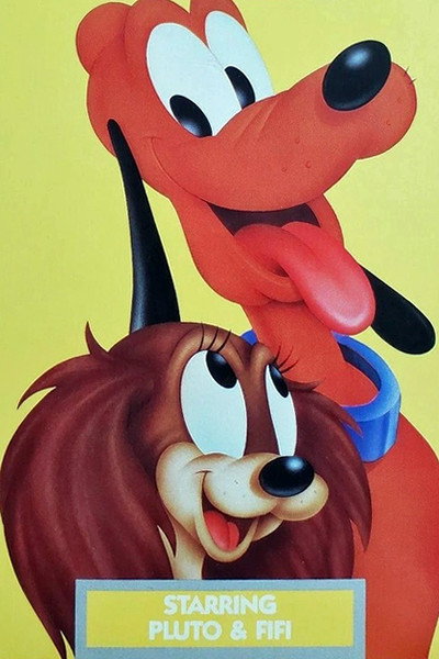 Póster de Walt Disney Cartoon Classics Vol. 10: Starring Pluto & Fifi