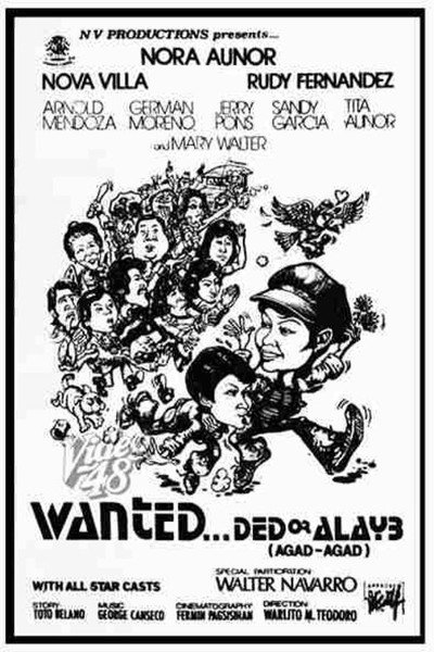 Póster de Wanted... Ded or Alayb