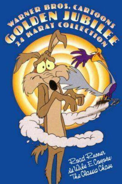 Póster de Warner Bros. Cartoons Golden Jubilee 24 Karat Collection - Road Runner vs. Wile E. Coyote: The Classic Chase