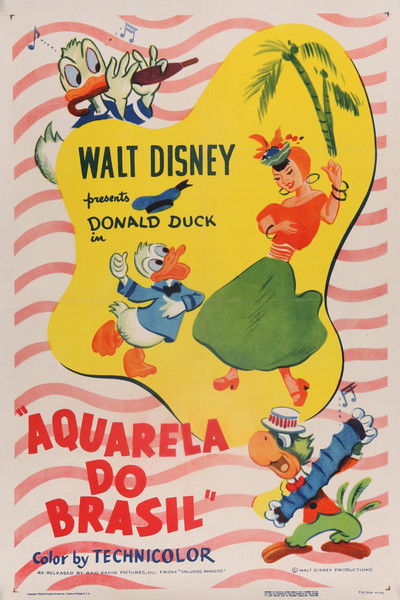 Póster de Watercolor of Brazil