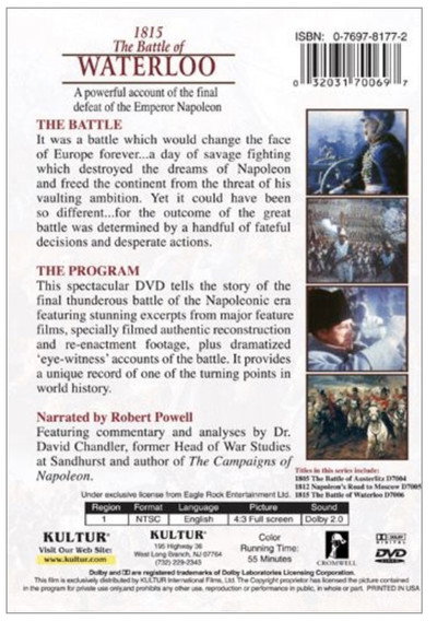 Póster de Waterloo 1815