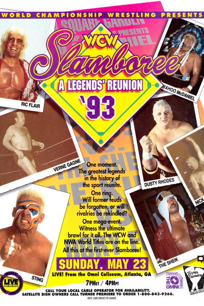 Póster de WCW Slamboree 1993