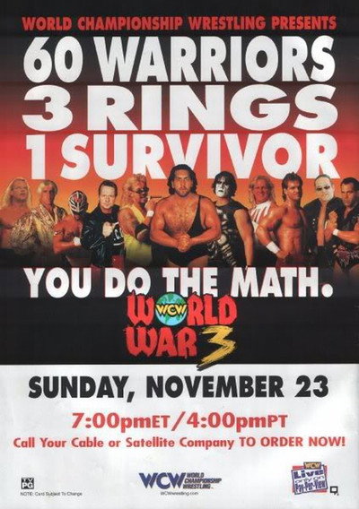 Póster de WCW World War 3