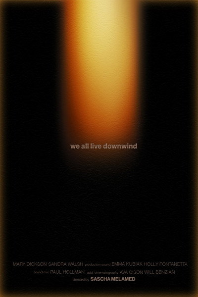 Póster de We All Live Downwind