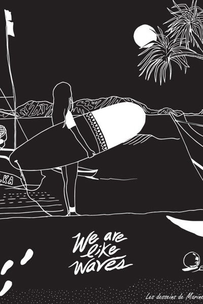 Póster de We Are Like Waves