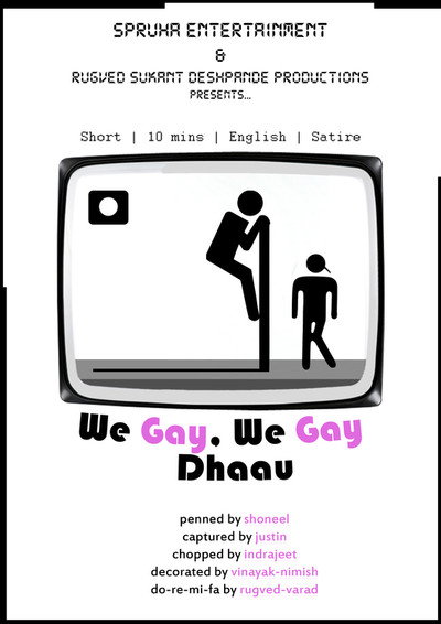 Póster de We Gay We Gay Dhaau