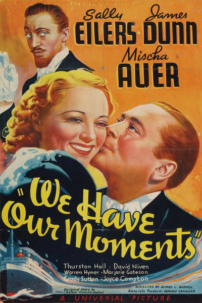 Póster de We Have Our Moments