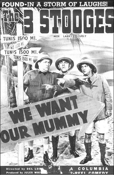 Póster de We Want Our Mummy