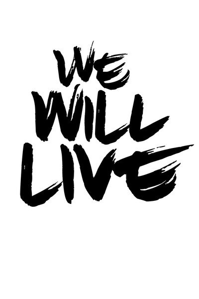 Póster de We Will Live