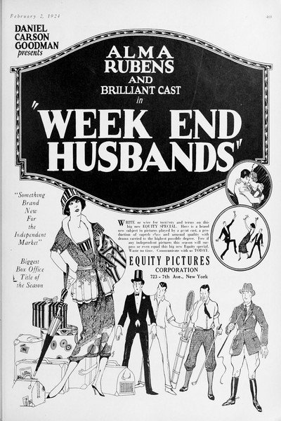 Póster de Week End Husbands