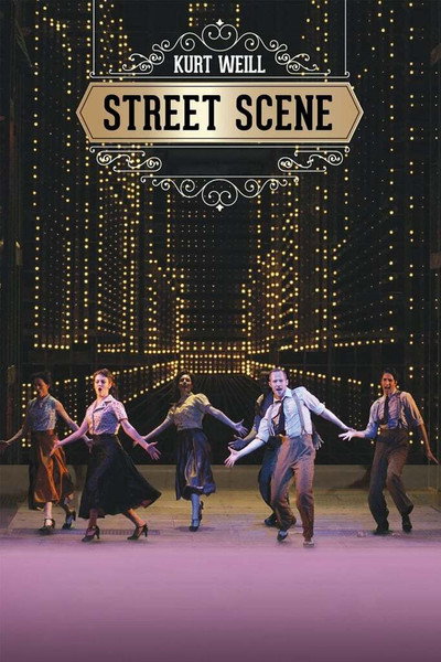 Póster de Weill: Street Scene