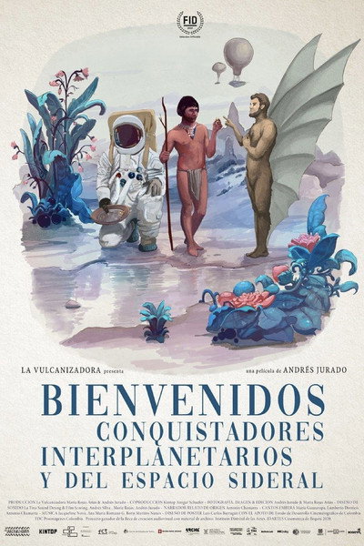 Póster de Welcome Interplanetary and Sidereal Space Conquerors