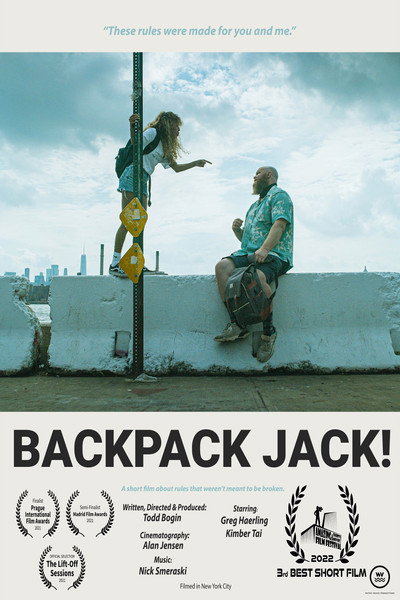 Póster de Welcome to Concrete City: Backpack Jack!