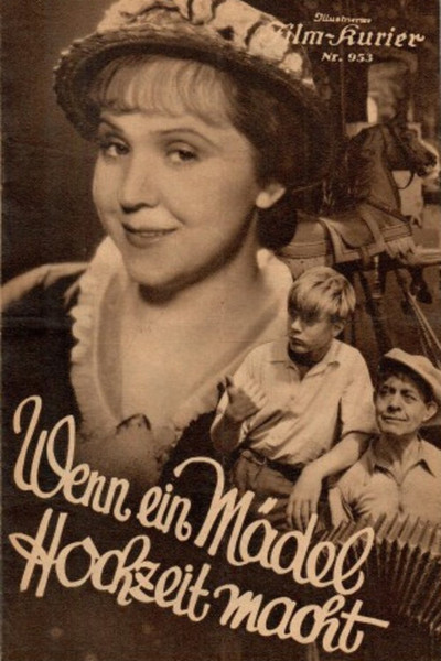 Póster de Wenn ein Mädel Hochzeit macht