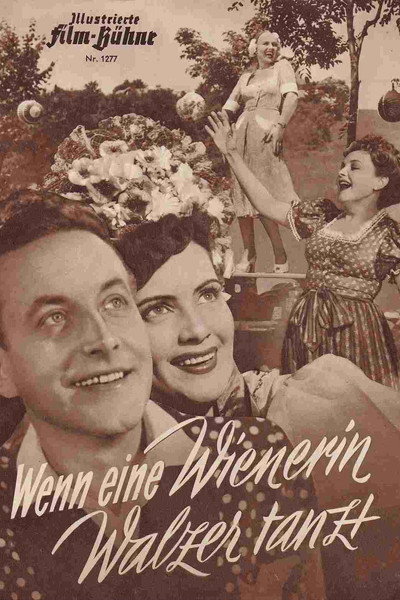 Póster de Wenn eine Wienerin Walzer tanzt