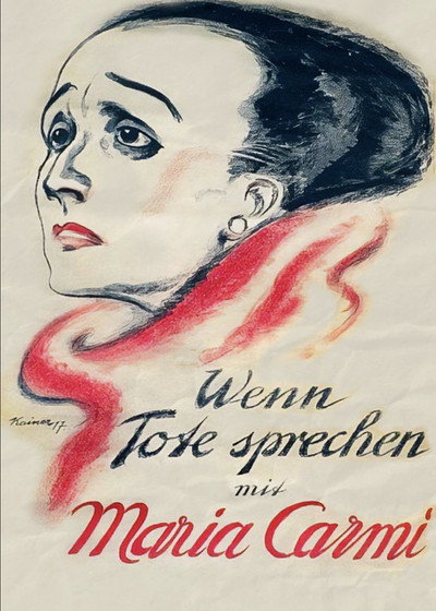 Póster de Wenn Tote sprechen