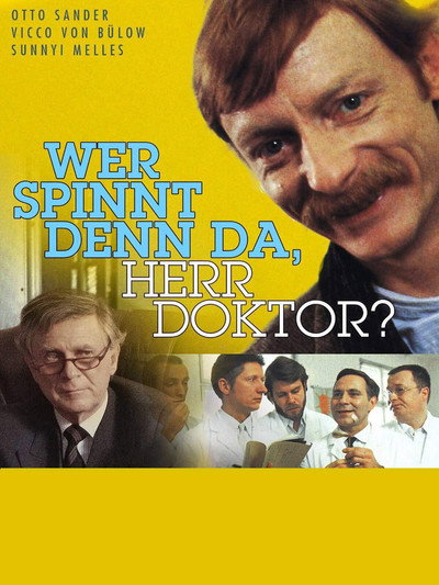 Póster de Wer spinnt denn da, Herr Doktor?
