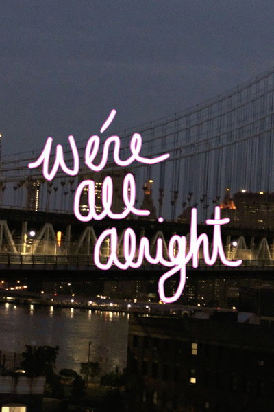 Póster de We're All Alright