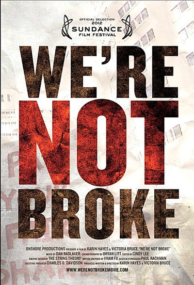 Póster de We're Not Broke