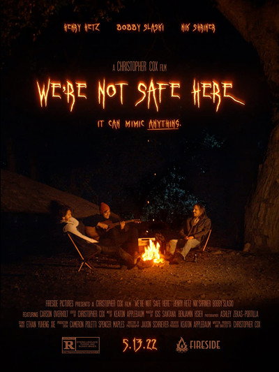 Póster de We're Not Safe Here
