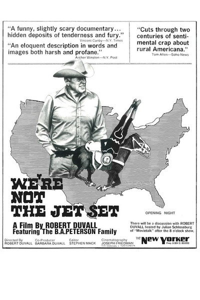 Póster de We're Not the Jet Set